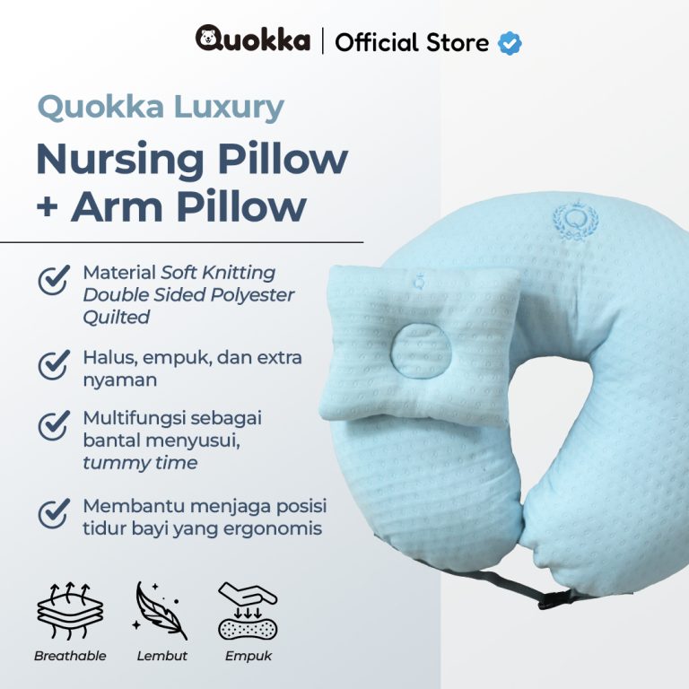 etalase quokka luxury nursing pillow Gambar 1